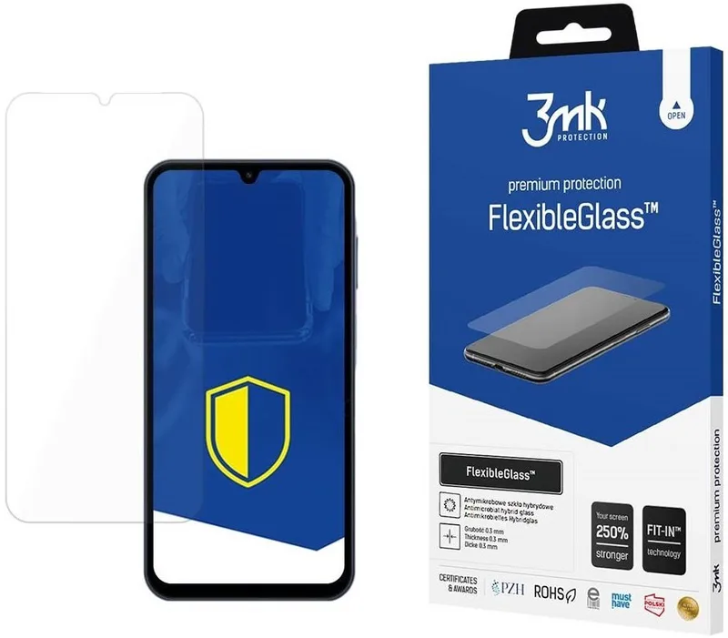 Hybrid Glass Samsung Galaxy A16 3MK Premium Flexible Glass Αντιχαρακτικό Υβριδικό Προστατευτικό Οθόνης 0.3mm (5903108603638)