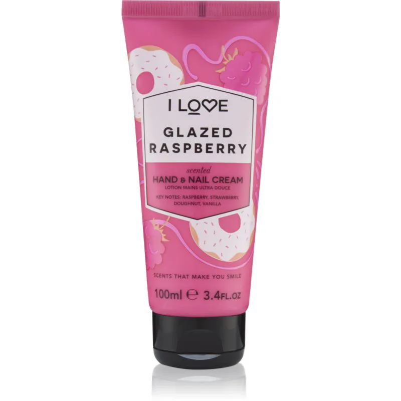 I Love Glazed Raspberry κρέμα για τα χέρια 100 ml