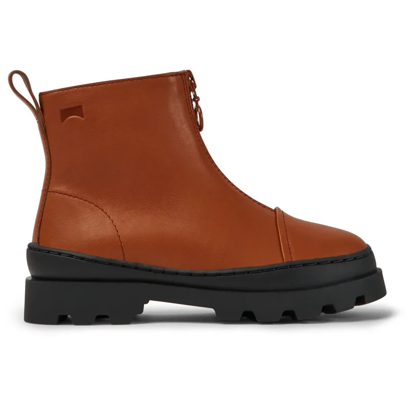 CAMPER Brutus - Μπότες Για Κορίτσια - Καφέ, Μέγεθος 31, Smooth leather