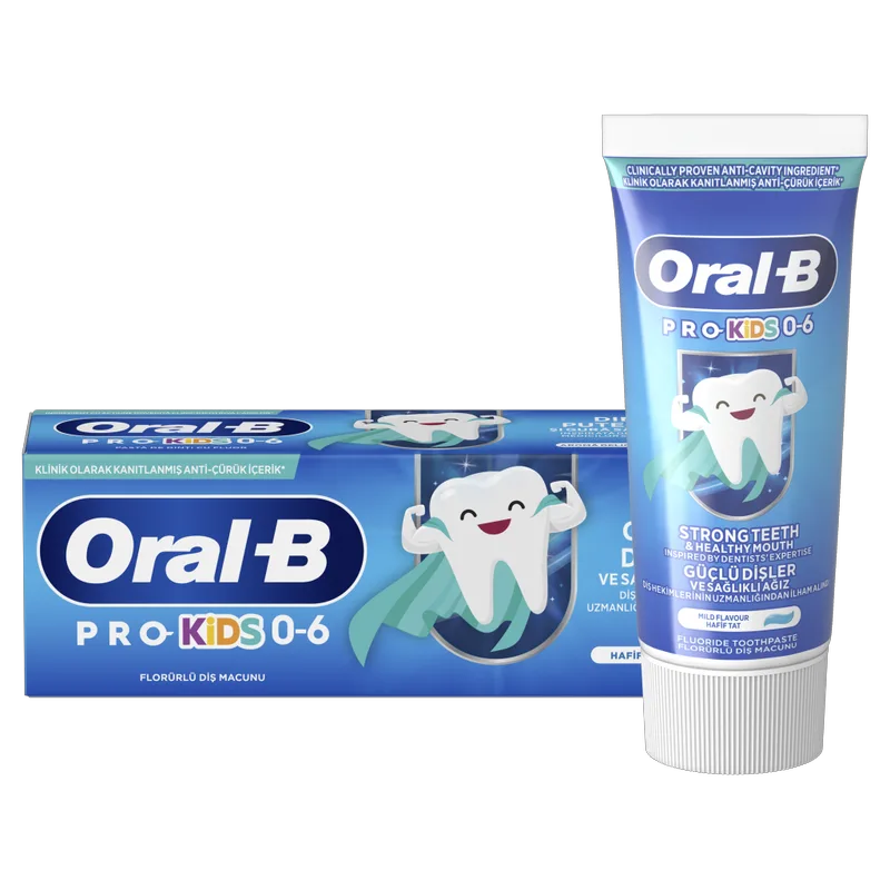 Oral-B Παιδική Οδοντόκρεμα Pro Kids 0-6 ετών 50ml