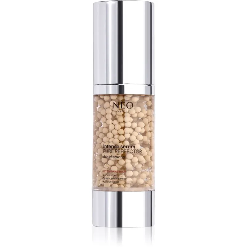 NEO MAKE UP Intense Serum Pure Perfector Primer τζελ με χρώμα για τέλεια επιδερμίδα 30 ml