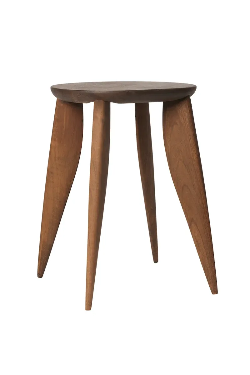 Ferm Living Τραπεζάκι από ξύλο καρυδιάς 45 x 42 x 42 cm