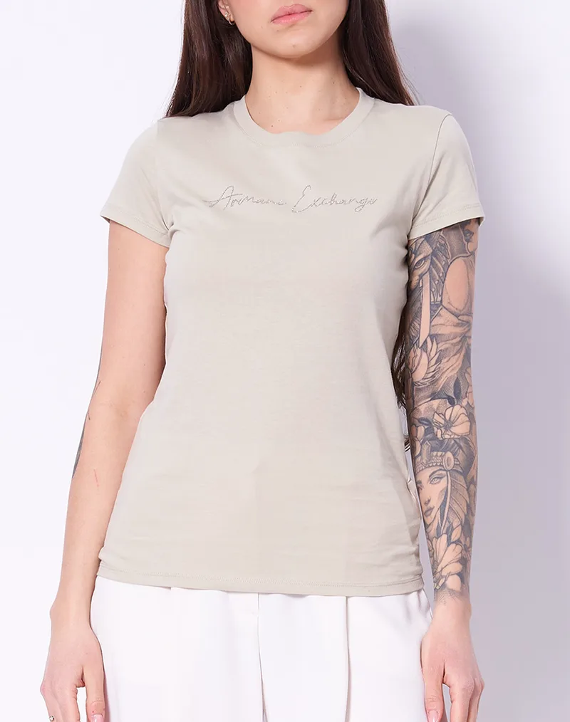 ARMANI EXCHANGE T-SHIRT XW001457AF10356-U6275 Biege