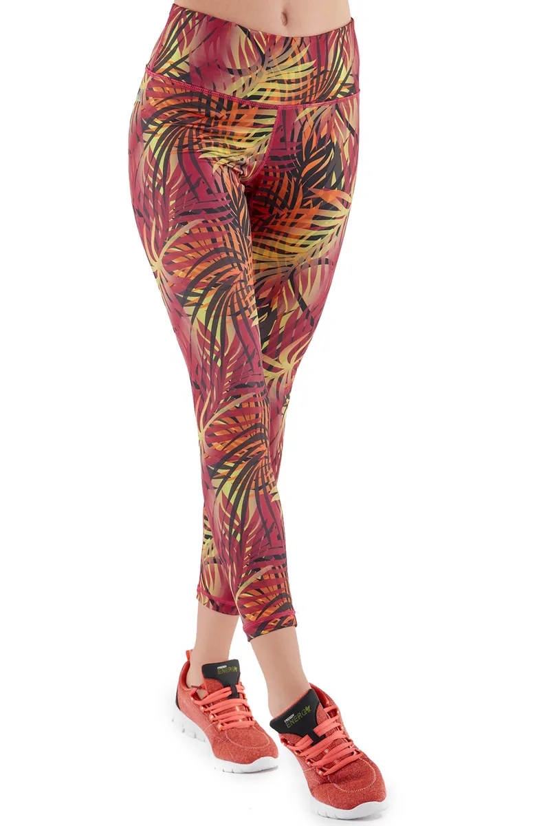 Κολάν Freddy D.I.W.O.® Superfit 7/8 Tropical Print SF5HS102-FLO15 Γυναικείο