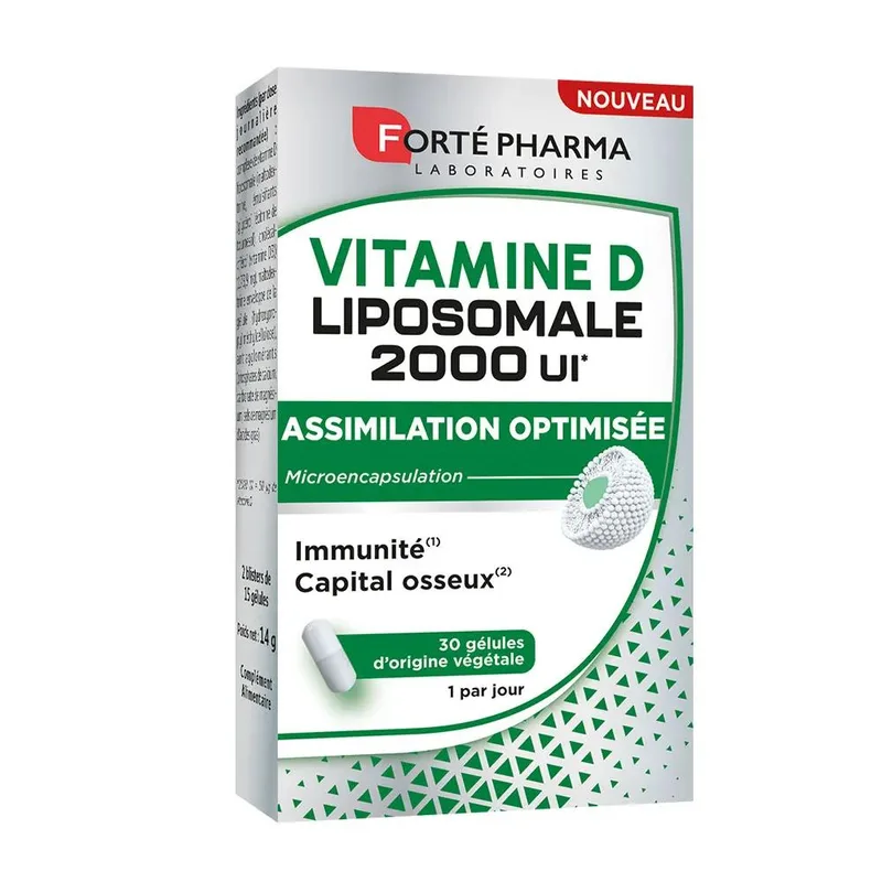 Forte Pharma Forte Royal Liposomal Vitamin D 2000UI Immunity and Bone Health 30 capsules