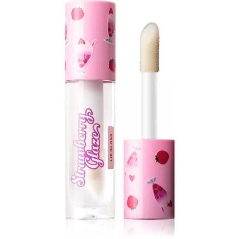 I Heart Revolution Milkshake Strawberry Glaze λιπ γκλος απόχρωση Clearly Cream 3 ml
