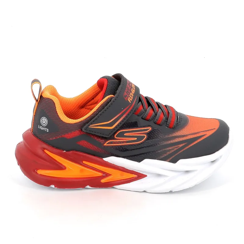 Παιδικό Αθλητικό Παπούτσι για Αγόρι Skechers Glow Ultra με Φωτάκια On/Off Χρώματος Πολύχρωμο 400139L-CCRD