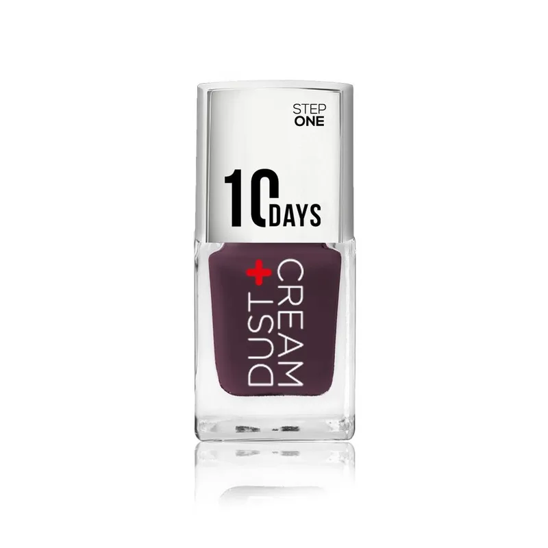 ΒΕΡΝΙΚΙ ΝΥΧΙΩΝ 10 DAYS No 557 PURPLE GREY 11,5ML