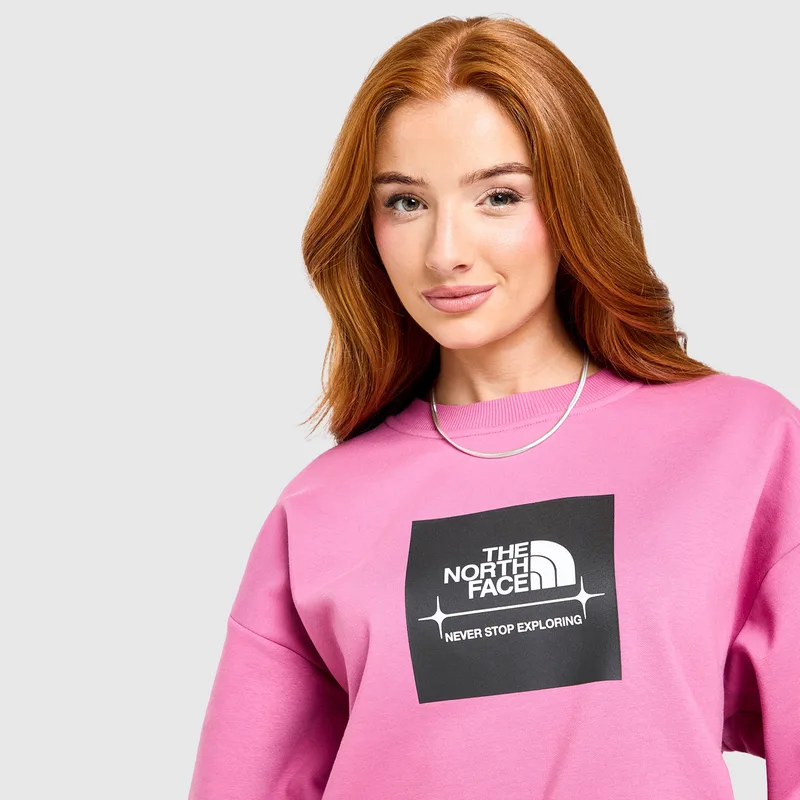 The North Face Logo Box Crew Γυναικείο Φούτερ (9000240044_88108)