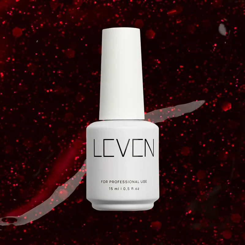 Leven | Ημιμόνιμο βερνίκι 15ml no. 239 Ho Ho Ho
