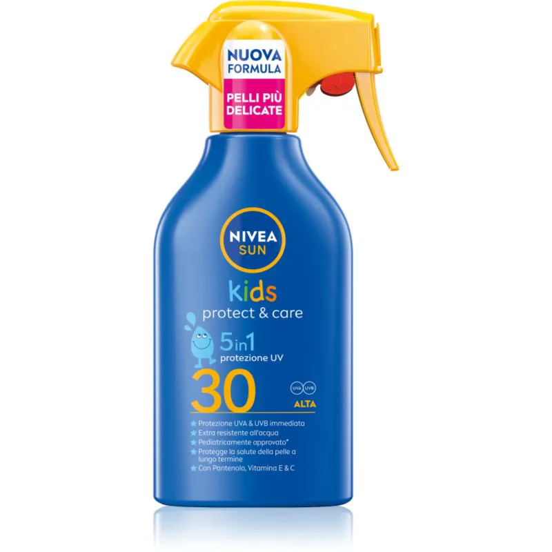 NIVEA SUN Kids παιδικό αντηλιακό σπρέι SPF 30 270 ml