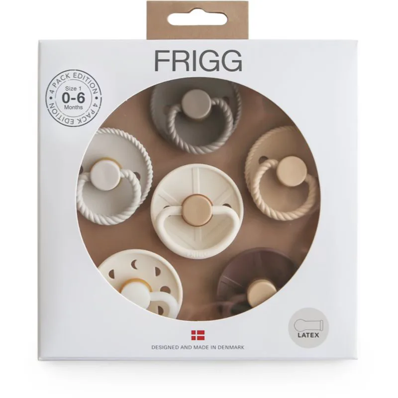 FRIGG 6 Pack Edition Size 1:0-6 months πιπίλα Earthy Wonder
