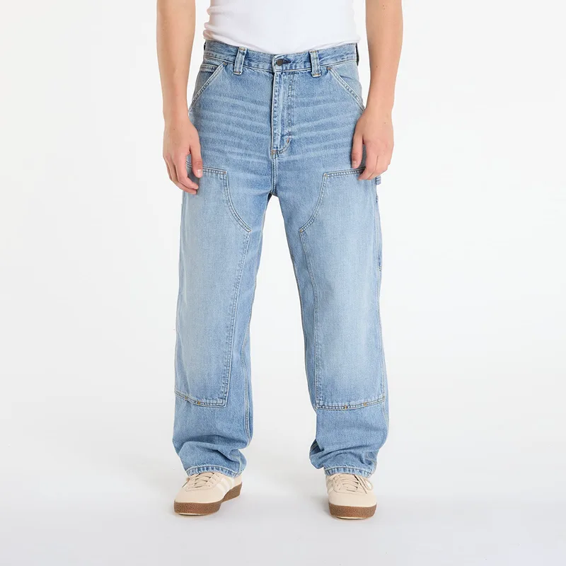 Παντελόνια Carhartt WIP OG Double Knee Pant Blue Burst Washed M