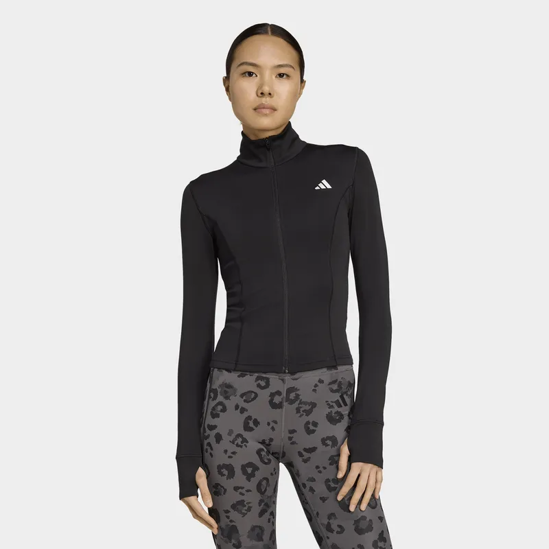 adidas W Optime Essentials Full-Zip Jacket (9000259379_1469)