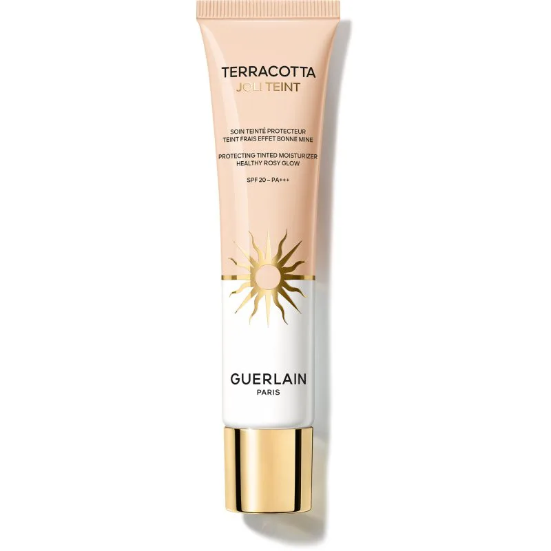 GUERLAIN Terracotta Joli Teint Protecting Tinted Moisturizer λαμπρυντικό μεικ απ για φυσική εμφάνιση SPF 20 απόχρωση 00 Rosy 30 ml