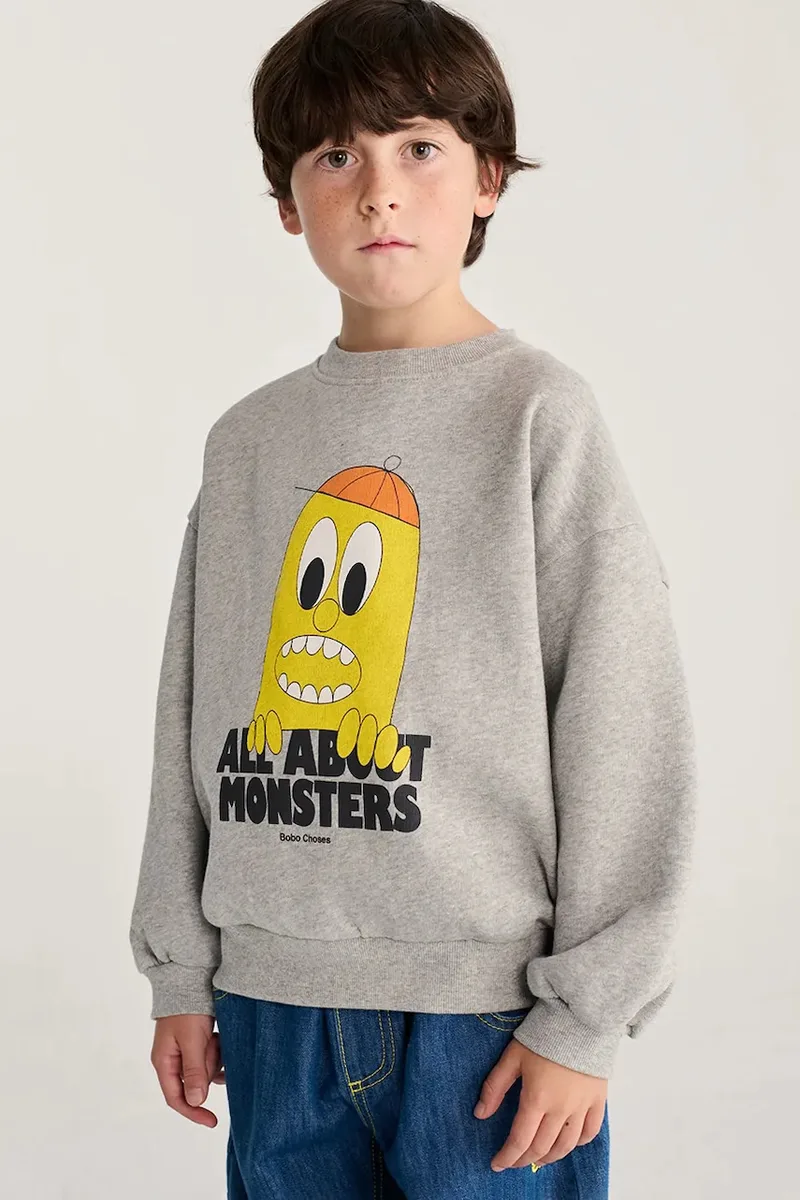 Bobo Choses μπλούζα παιδική βαμβακερή Bigtooth Lemon