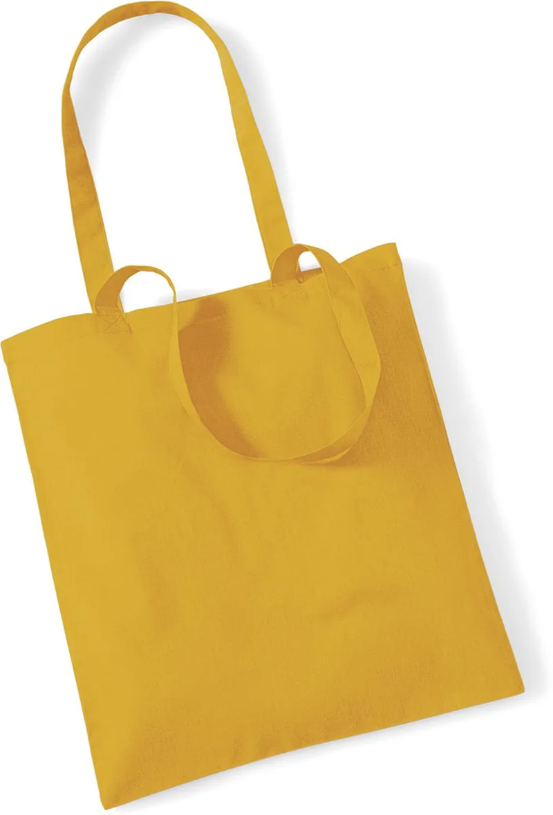 Βαμβακερή τσάντα Westford Mill W101 Mustard