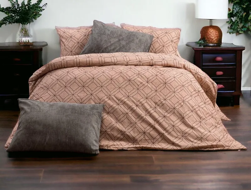 ΣΕΤ ΣΕΝΤΟΝΙΑ ΕΜΠΡΙΜΕ ΥΠΕΡΔΙΠΛΟ CAVE 220X240 LINEAHOME
