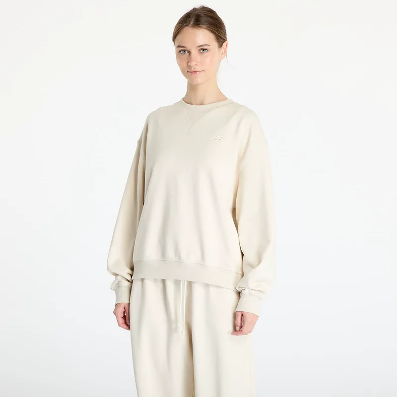 Φούτερ New Balance Athletics French Terry Crew Sweatshirt Linen S