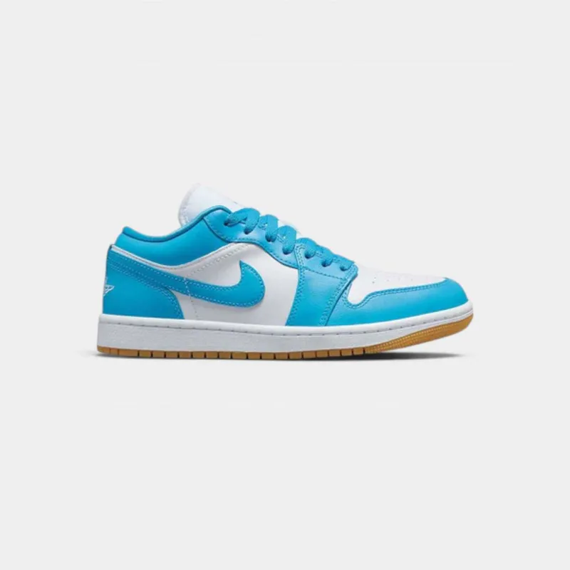 Xαμηλά Sneakers Nike Jordan 1 Low White Gum Light Brown Dark Powder Blue (Women's)