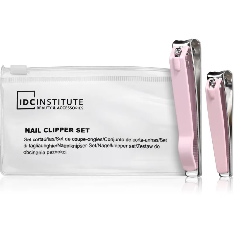 IDC Institute Nails Clipper Set πενσάκι για τα νύχια 2 τμχ