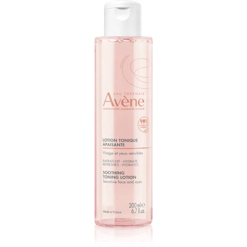 Avène Soothing Toning Lotion καταπραϋντικό τόνερ για ευαίσθητη επιδερμίδα και μάτια 200 ml
