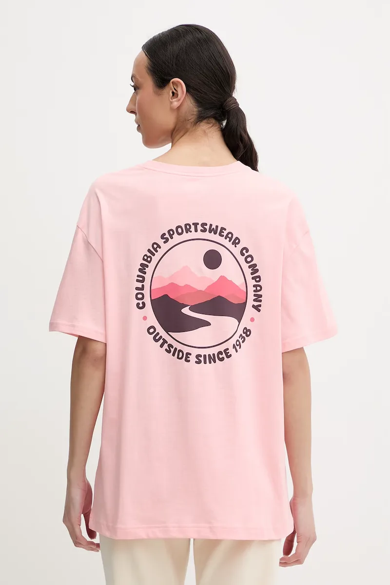 Columbia Βαμβακερό μπλουζάκι Columbia Rolling Bend