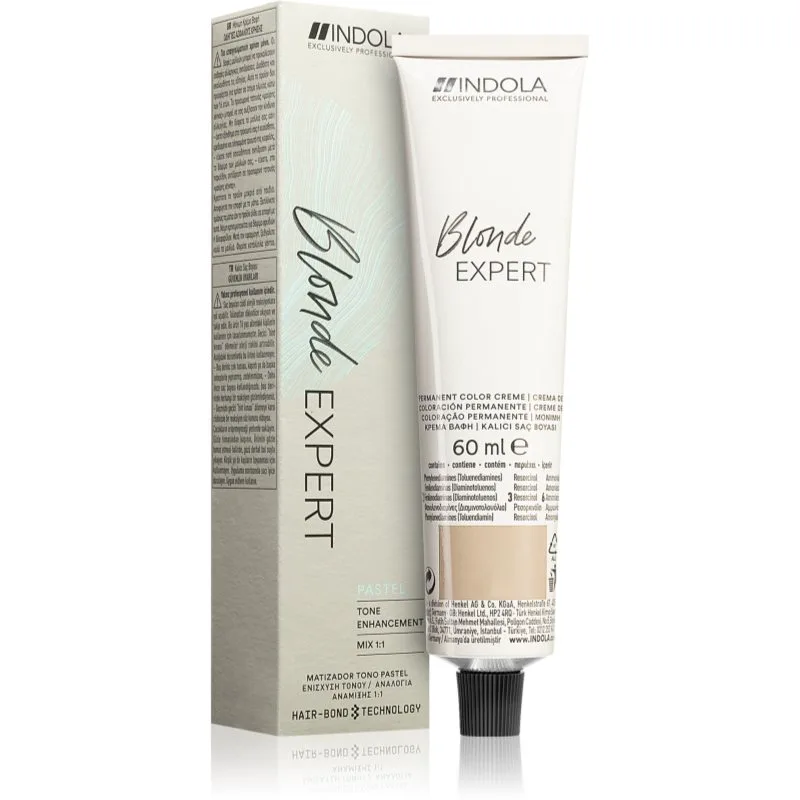 Indola Blond Expert Pastel βαφή για τα μαλλιά με χρώμα απόχρωση P.16 60 μλ