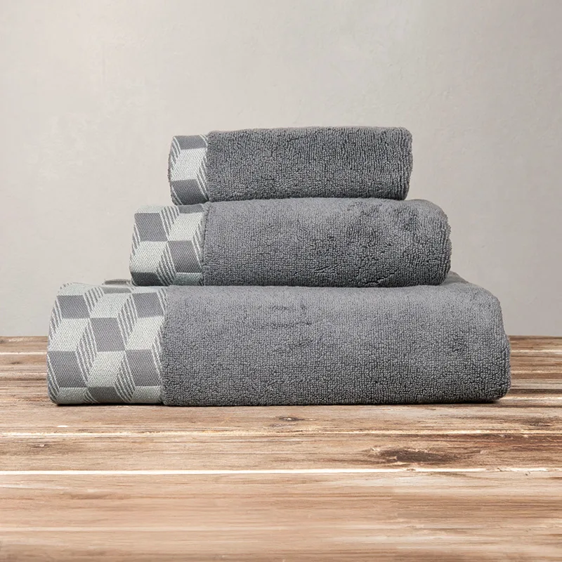 Πετσέτα Προσώπου 50X100 Nima Luxe Dark Gray (50x100)