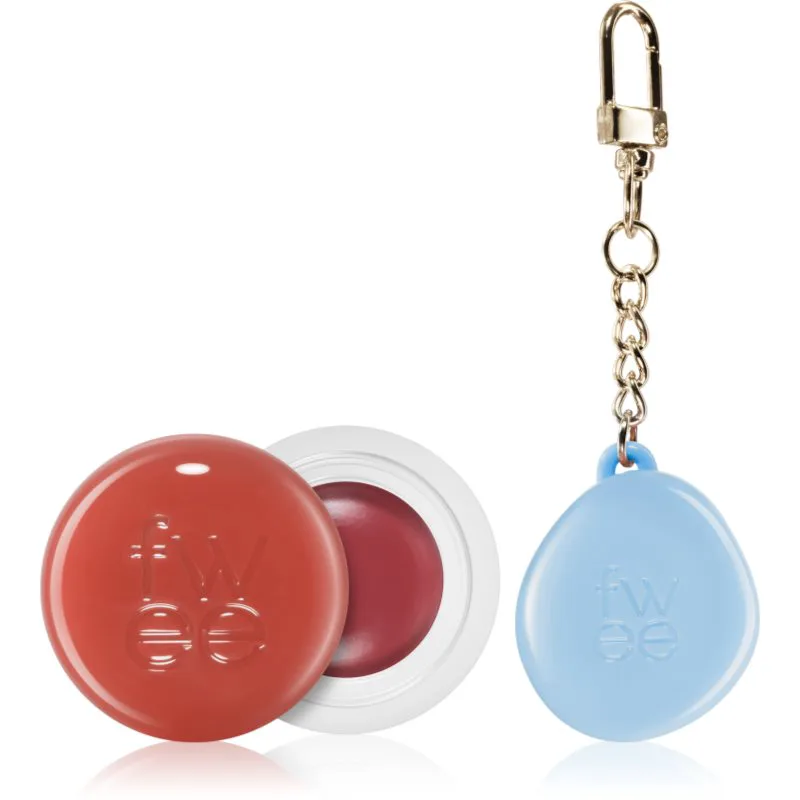 fwee Lip&Cheek Blurry Pudding Pot βάλσαμο για χείλη και μάγουλα με χρώμα + θήκη απόχρωση RS05 Film (Faded Moment) 5 γρ