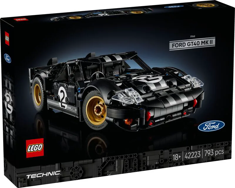 LEGO® Technic 1966 Ford GT40 MK II Race Car (42223)