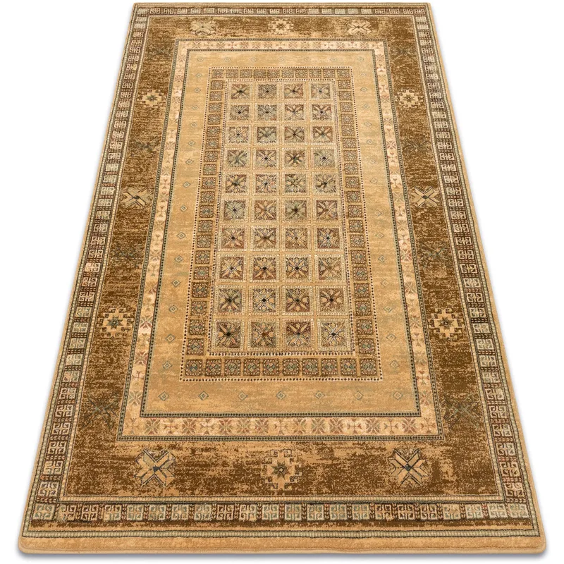Χαλιά Rugsx Μαλλί χαλί OMEGA ANTIK μέλι 100x150 cm