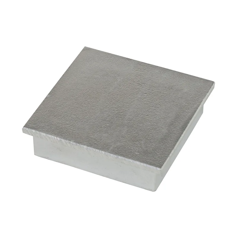 Cover For Square Ground Sleeve 80 x 80 mm x 2
