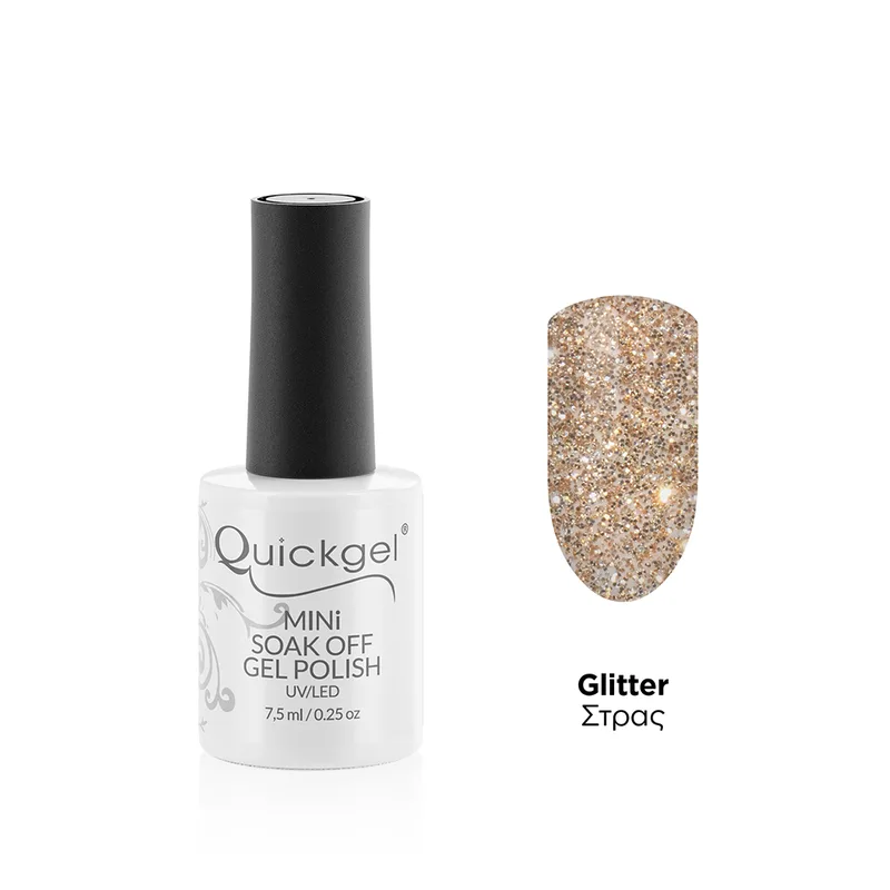 Quickgel No 770 - Champagne Mini Ημιμόνιμο Βερνίκι νυχιών 7,5 ml