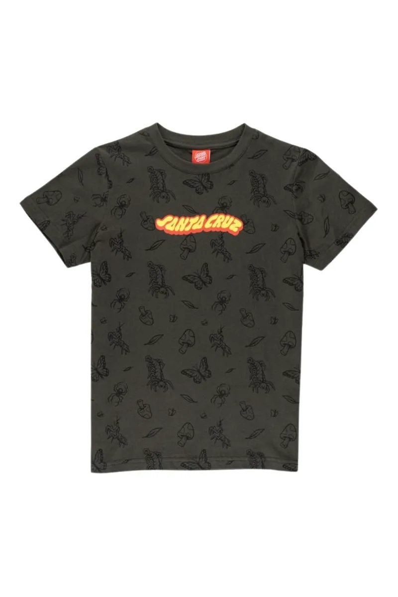 SANTA CRUZ Παιδικό T-Shirt Youth Winkowski Comic Bugs T-Shirt - ΜΑΥΡΟ-SCA-YTE-1695