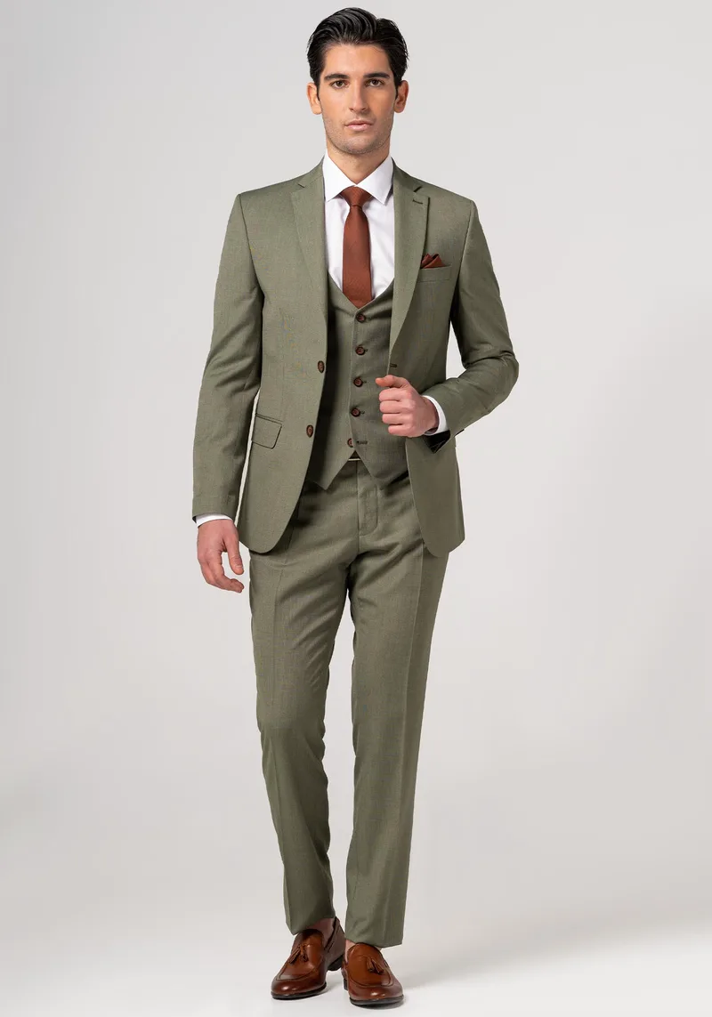 Fragosto Κοστούμι της σειράς Suit - FRS998 718 03 Green