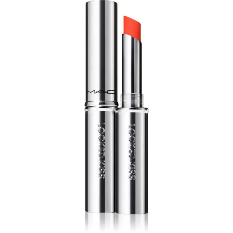 MAC Cosmetics Locked Kiss 24h Lipstick Ultra ματ κραγιόν διαρκείας απόχρωση Renegade 1.8 γρ