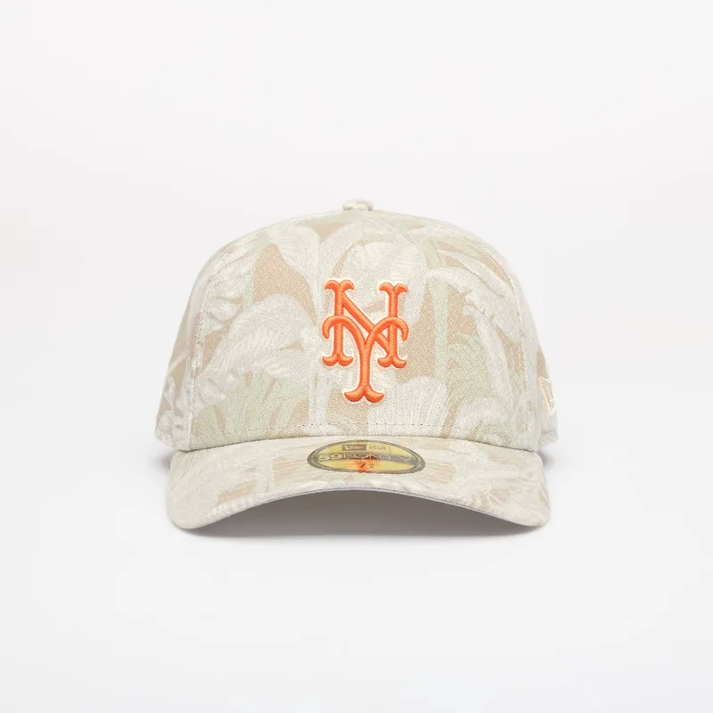Cap New Era 59FORTY MLB Leafy Palm New York Mets Stone 7
