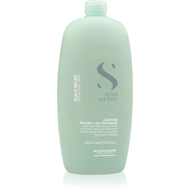 Alfaparf Milano Semi Di Lino Scalp Relief καταπραϋντικό σαμπουάν για ευαίσθητο δέρμα της κεφαλής 1000 ml