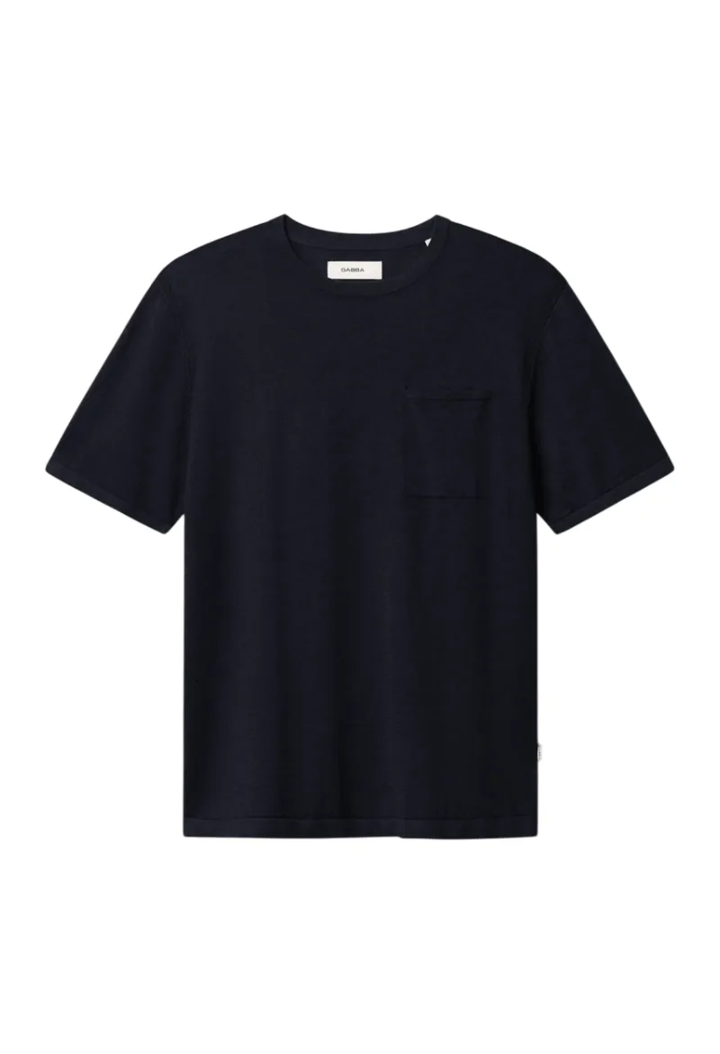 ΑΝΔΡΙΚΟ T-SHIRT GABBA VENTO DUSH ΜΕ ΤΣΕΠΗ ΚΟΝΤΟΜΑΝΙΚΟ ΜΠΛΕ
