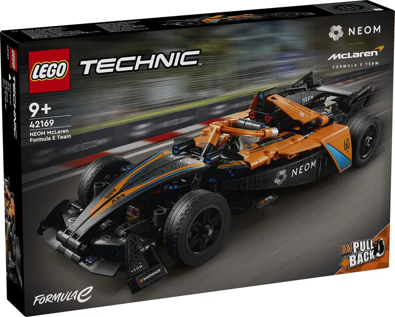 LEGO® Technic Neon McLaren Formula E Race Car (42169)