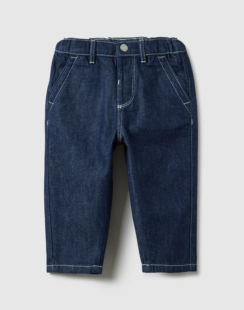OVS DENIM W/JACQ. LABEL 2515542-DARK BLUE DenimDarkBlue
