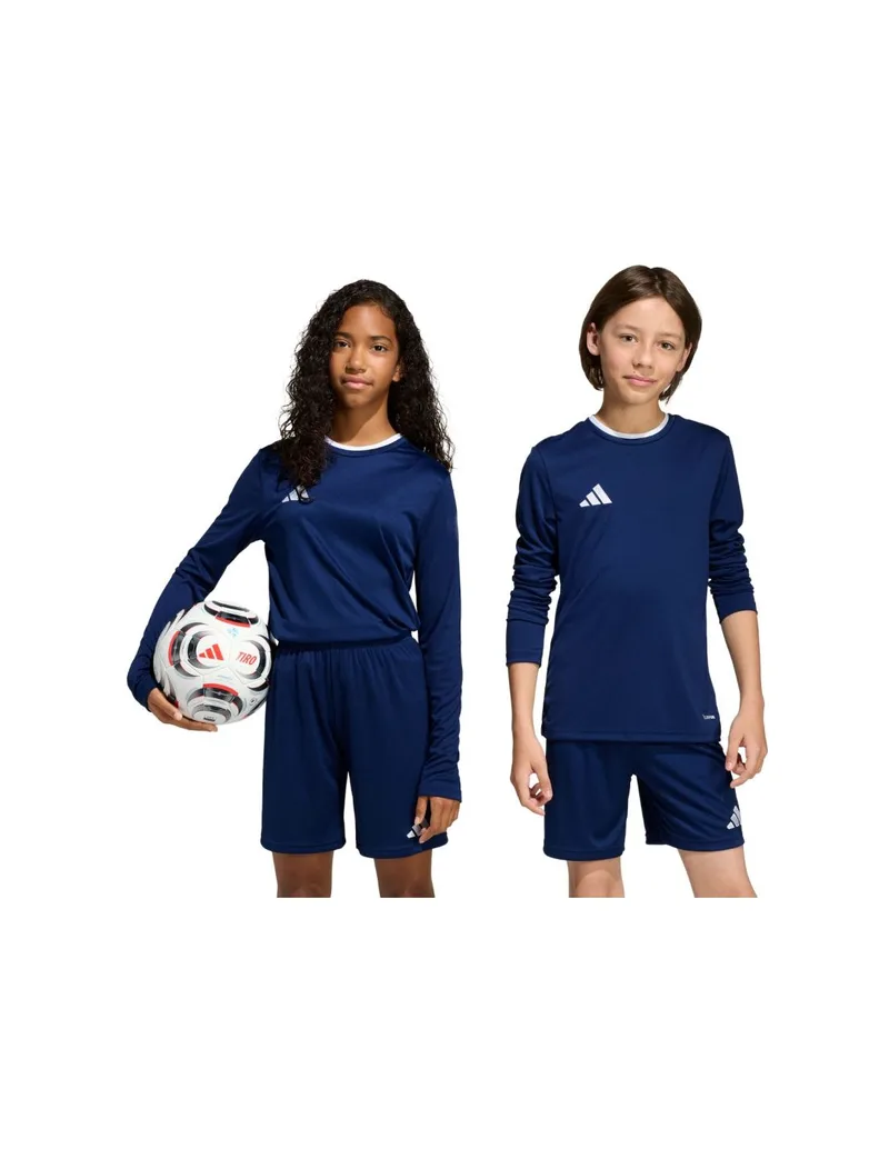 adidas Entrada 26 Long Sleeve Jersey Navy Blue KF5877