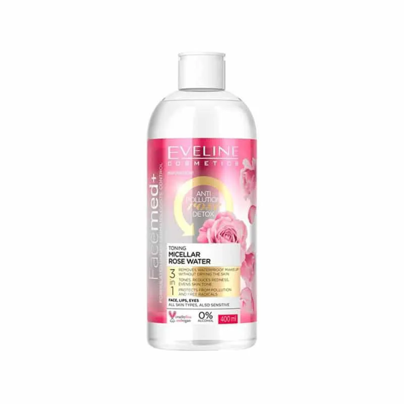 Eveline Toning Micellar Rose Water 400ml