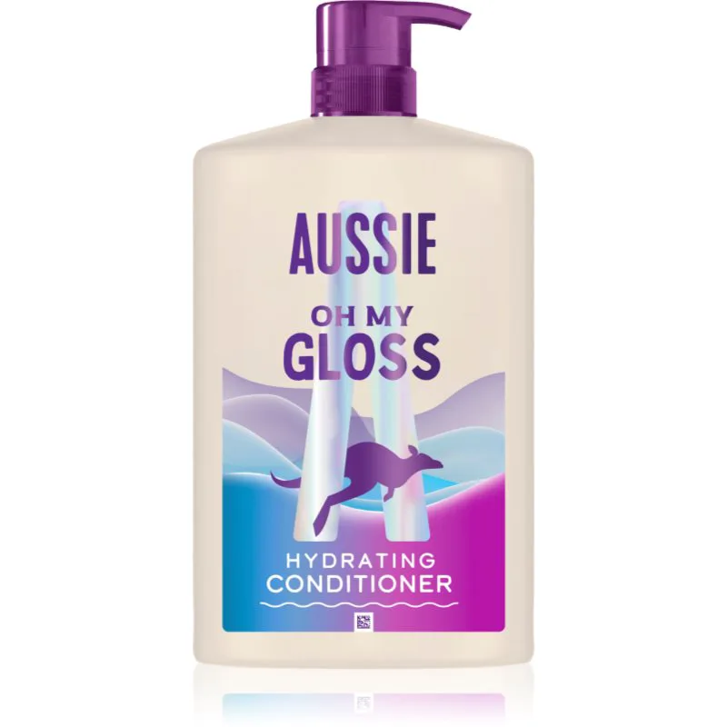 Aussie Oh My Gloss Hydrating Conditioner λαμπρυντικό και ενυδατικό μαλακτικό 1000 ml
