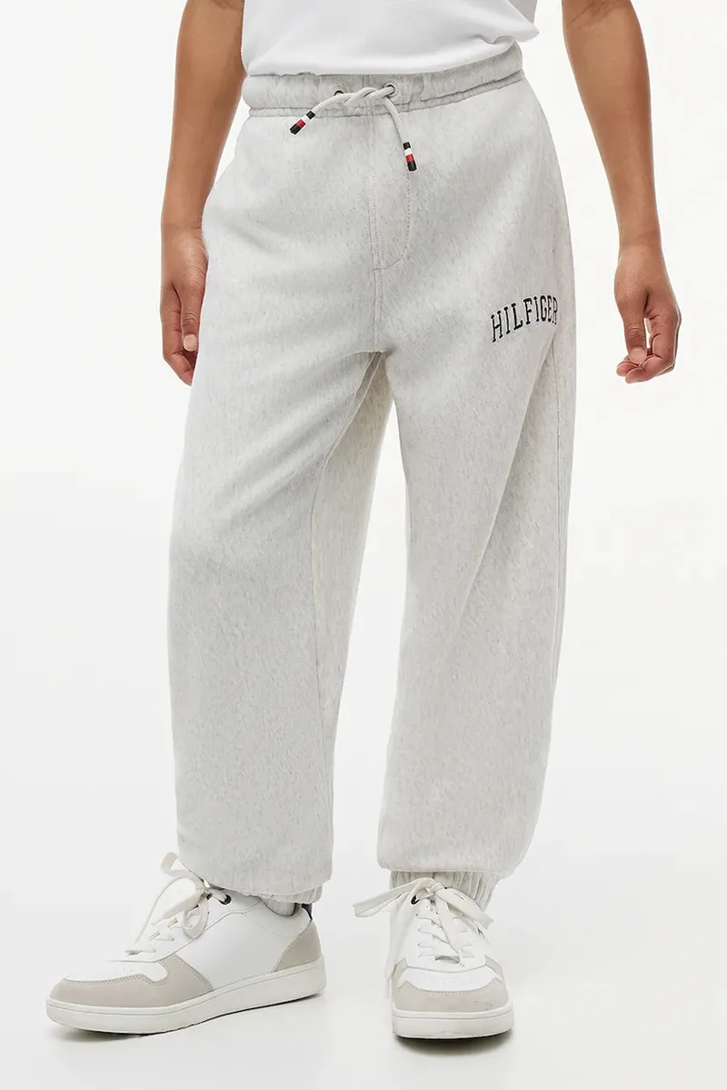 Tommy Hilfiger παντελόνι jogger παιδικό με βαμβάκι