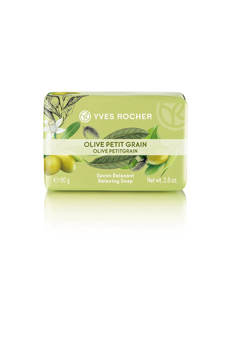 Yves Rocher Relaxing Soap Olive Petitgrain 80 gr - 42871