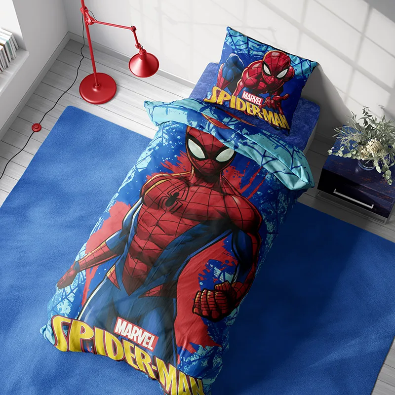 Σεντόνι Μονό (Σετ 2 Τμχ) 160X240 Marvel Spider-Man 712 Χωρίς Λάστιχο (160x240)