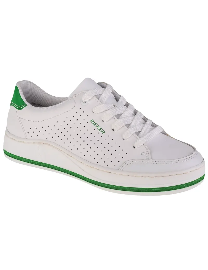 Rieker Γυναικεία Sneakers Λευκά M5907-80