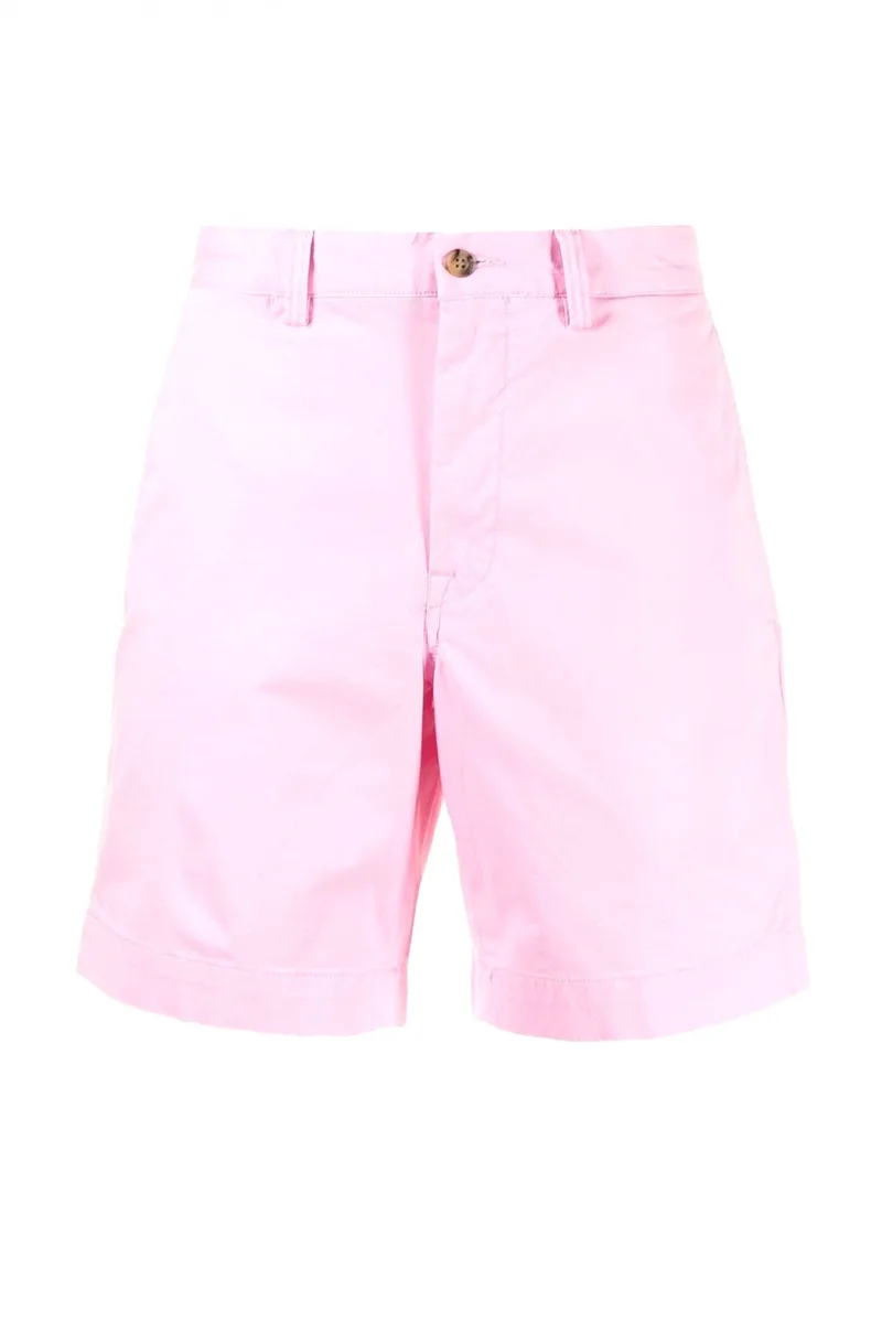 RALPH LAUREN ΒΕΡΜΟΥΔΑ CHINO STRAIGHT FIT STRETCH ΡΟΖ